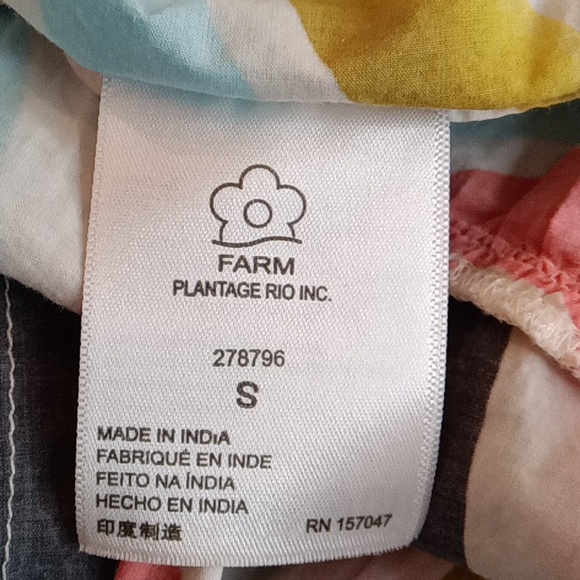 Farm Rio Multicolor Wave Pattern Maxi Dress - Picture 5 of 6